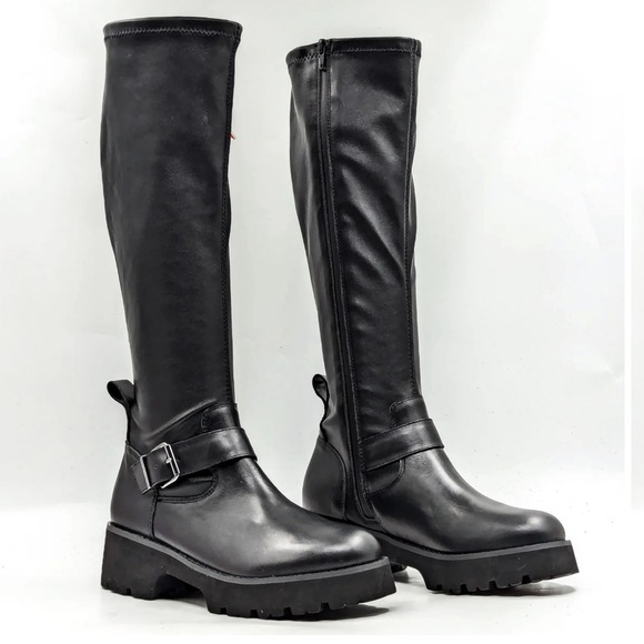 BLONDO NWOB WOMEN VIENNA FLEXIBLE WATERPROOF BLACK BOOTS SIZE 10 - Picture 2 of 10